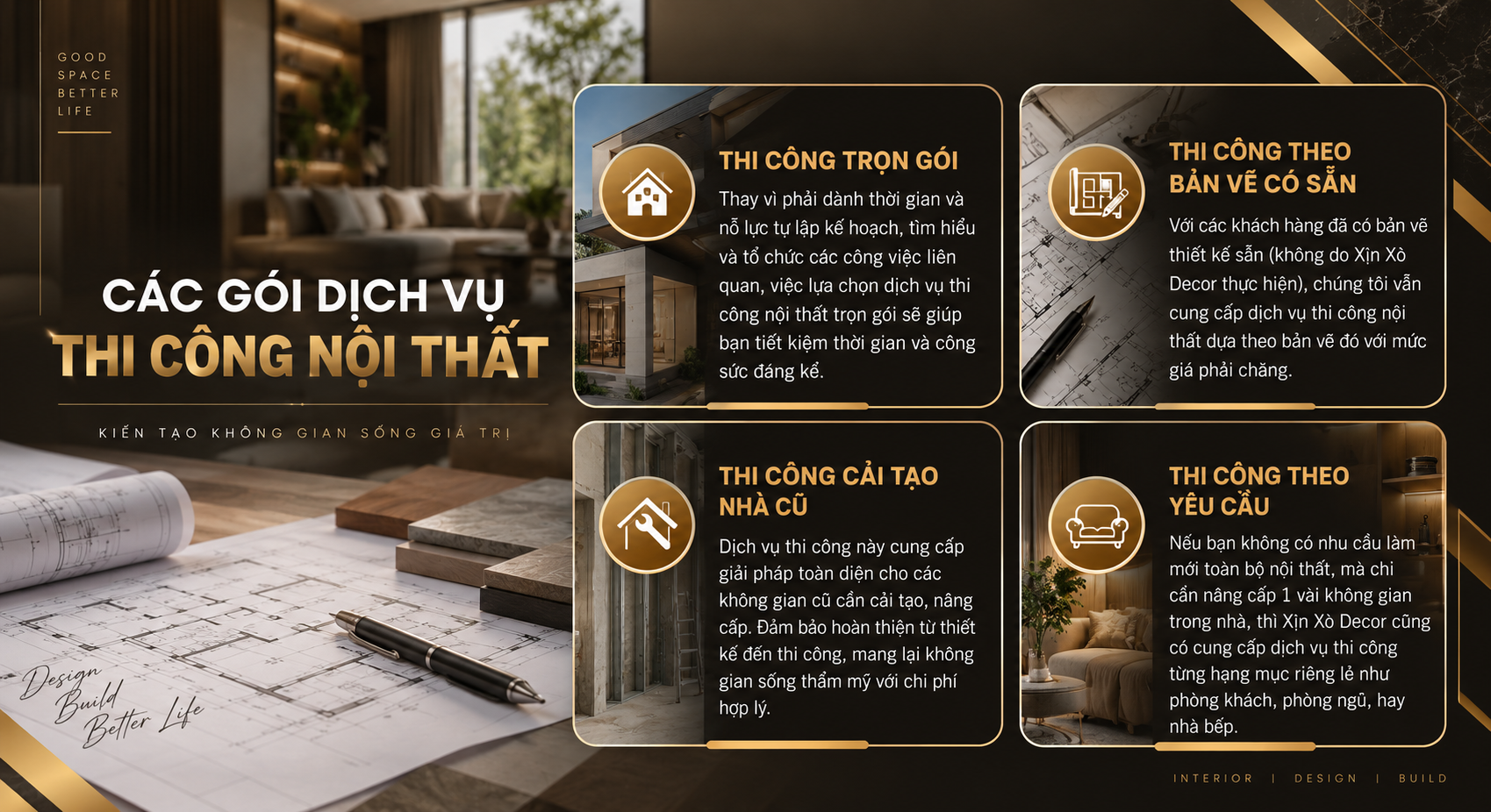 Thi công nội thất