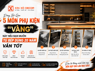 Đừng bỏ qua 5 món phụ kiện 