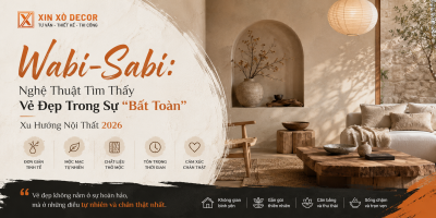 Phong Cách Wabi Sabi: Nghệ Thuật Tìm Thấy Vẻ Đẹp Trong Sự 