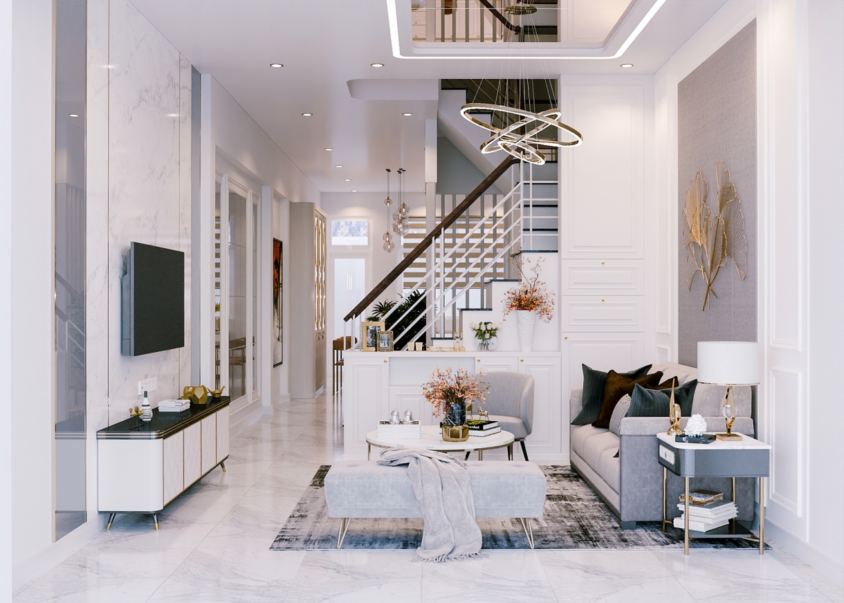 NỘI THẤT NHÀ PHỐ 3 TẦNG ANH PHAN 